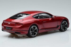 Bentley Continental GT Candy Rood Norev 1:18 182788 Metaal — afbeelding 3 van 7