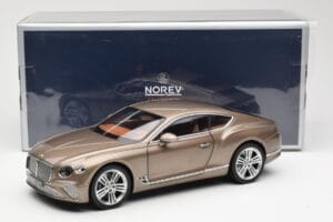Bentley Continental GT Dark Cashmere Metallic Norev 1:18 182781 Metaal — afbeelding 8 van 8