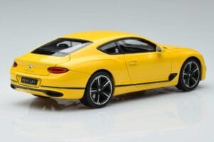 Bentley Continental GT Monaco Geel Norev 1:18 182786 Metaal — afbeelding 3 van 7