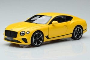 Bentley Continental GT Monaco Geel Norev 1:18 182786 Metaal