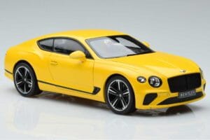 Bentley Continental GT Monaco Geel Norev 1:18 182786 Metaal — afbeelding 5 van 7
