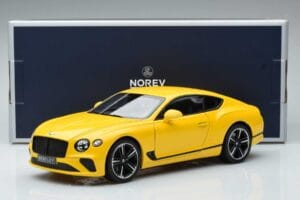 Bentley Continental GT Monaco Geel Norev 1:18 182786 Metaal — afbeelding 7 van 7