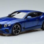 Bentley Continental GT Sequin Blauw Norev 1:18 182787 Metaal
