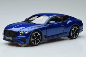 Bentley Continental GT Sequin Blauw Norev 1:18 182787 Metaal