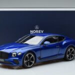 Bentley Continental GT Sequin Blauw Norev 1:18 182787 Metaal - image 7 of 7