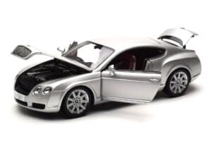 Bentley Continental GT Zilver Minichamps 1:18 100139021 Metaal — afbeelding 2 van 8