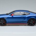 Bentley Continental GT Speed Black Edition Blauw GT Spirit 1:18 KJ006 Hars - image 3 of 6