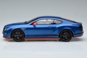 Bentley Continental GT Speed Black Edition Blauw GT Spirit 1:18 KJ006 Hars — afbeelding 3 van 6