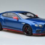 Bentley Continental GT Speed Black Edition Blauw GT Spirit 1:18 KJ006 Hars - image 4 of 6