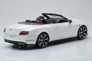 Bentley Continental GTC V8 S Wit GT Spirit 1:18 ZM046 Hars — afbeelding 2 van 6