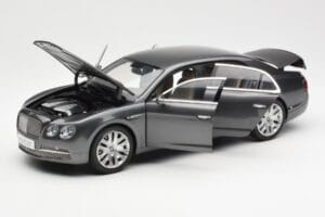 Bentley Flying Spur W12 Granite Grijs Kyosho 1:18 08891GN Metaal — afbeelding 2 van 8