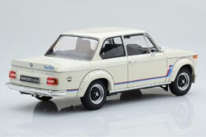 BMW 2002 Turbo Wit Kyosho 1:18 08544W Metaal — afbeelding 4 van 8