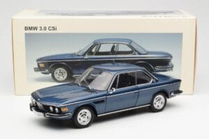 BMW 3.0 CSi E9 Blauw Metallic AUTOart 1:18 70672 Metaal — afbeelding 8 van 8
