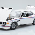BMW 3.0 CSL E9 Wit Dealer Edition Minichamps 1:18 - image 2 of 7