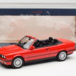 BMW 318i E30 Cabriolet Rood Norev 1:18 183210 - image 6 of 6