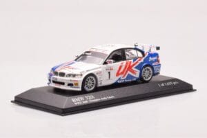BMW 320si E90 BMW Team UK #1 A. Priaulx WTCC Porto Winner 2007 Minichamps 1:43 400072601 Metaal — afbeelding 2 van 4