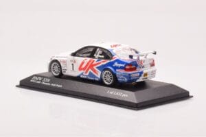 BMW 320si E90 BMW Team UK #1 A. Priaulx WTCC Porto Winner 2007 Minichamps 1:43 400072601 Metaal — afbeelding 3 van 4
