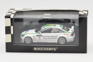BMW 320si E90 BMW Team Germany #3 A. Farfus WTCC Curitiba Heat Winner 2007 Minichamps 1:43 400072603 Metaal — afbeelding 4 van 4