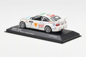 BMW 320si E90 BMW Team Italy Spain #4 A. Zanardi WTCC Brno 3rd Race 2007 Minichamps 1:43 400072604 Metaal — afbeelding 3 van 4