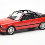 BMW 325i E30 Baur Rood Metallic Otto 1:18
