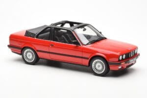 BMW 325i E30 Baur Rood Metallic Otto 1:18 OT767 Hars — afbeelding 4 van 6