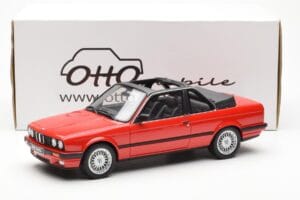 BMW 325i E30 Baur Rood Metallic Otto 1:18 OT767 Hars — afbeelding 6 van 6