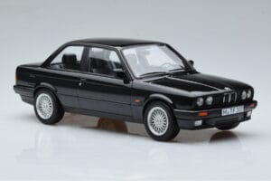 BMW 325i E30 Zwart Norev 1:18 183203 Metaal — afbeelding 4 van 6