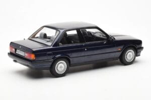BMW 325i E30 Blauw Metallic Norev 1:18 183201 Metaal — afbeelding 2 van 6