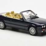 BMW 325i E30 Cabriolet Blauw Otto 1:18 - image 4 of 6