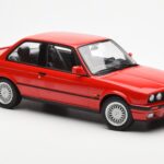 BMW 325i E30 Rood Norev 1:18 - image 4 of 6