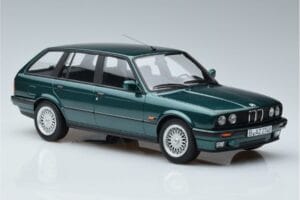BMW 325i E30 Touring Groen Metallic Norev 1:18 183219 Metaal — afbeelding 4 van 6
