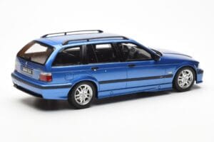 BMW 328i E36 Touring M Package Blauw Otto 1:18 OT358 Hars — afbeelding 2 van 6