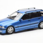 BMW 328i E36 Touring M Package Blauw Otto 1:18