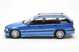 BMW 328i E36 Touring M Package Blauw Otto 1:18 OT358 Hars — afbeelding 3 van 6