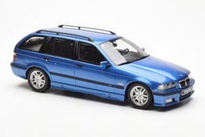 BMW 328i E36 Touring M Package Blauw Otto 1:18 OT358 Hars — afbeelding 4 van 6