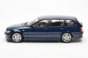 BMW 330i E46 Touring Blauw Otto 1:18 OT251 Hars — afbeelding 3 van 6