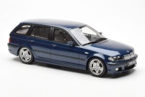 BMW 330i E46 Touring Blauw Otto 1:18 OT251 Hars — afbeelding 4 van 6