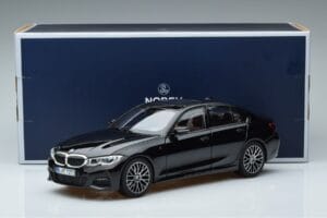 BMW 330i G20 Zwart Metallic Norev 1:18 183277 Metaal — afbeelding 7 van 7
