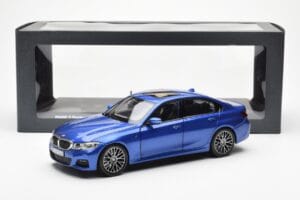 BMW 330i G20 Portimao Blauw Metallic Norev 1:18 80432450999 Metaal — afbeelding 8 van 8