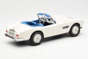 BMW 507 Roadster Wit Norev 1:18 183232 Metaal — afbeelding 2 van 6