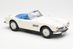 BMW 507 Roadster Wit Norev 1:18 183232 Metaal — afbeelding 4 van 6