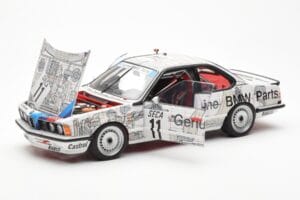 BMW 635 CSi E24 #11 D. Quester / M. Tassin / M. Heger 24 Hours of Spa 1986 AUTOart 1:18 80430145826 Metaal — afbeelding 2 van 8