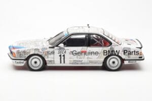 BMW 635 CSi E24 #11 D. Quester / M. Tassin / M. Heger 24 Hours of Spa 1986 AUTOart 1:18 80430145826 Metaal — afbeelding 4 van 8