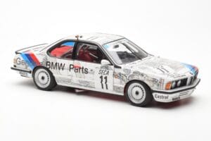 BMW 635 CSi E24 #11 D. Quester / M. Tassin / M. Heger 24 Hours of Spa 1986 AUTOart 1:18 80430145826 Metaal — afbeelding 6 van 8