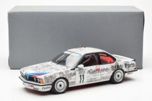 BMW 635 CSi E24 #11 D. Quester / M. Tassin / M. Heger 24 Hours of Spa 1986 AUTOart 1:18 80430145826 Metaal — afbeelding 8 van 8