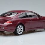 BMW 645Ci E63 Donkerrood Kyosho 1:18 08701CR Metaal - image 3 of 7