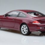 BMW 645Ci E63 Donkerrood Kyosho 1:18 08701CR Metaal - image 6 of 7