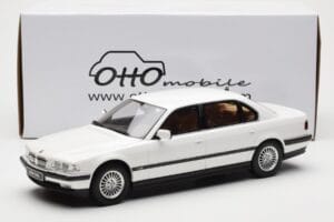 BMW 750iL E38 Asia Exclusive Wit Otto 1:18 OT836 Hars — afbeelding 6 van 6