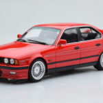 BMW Alpina B10 E34 Biturbo Rood Otto 1:18
