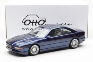 BMW Alpina B12 E38 5.7 Blauw Otto 1:18 OT636 Hars — afbeelding 6 van 6